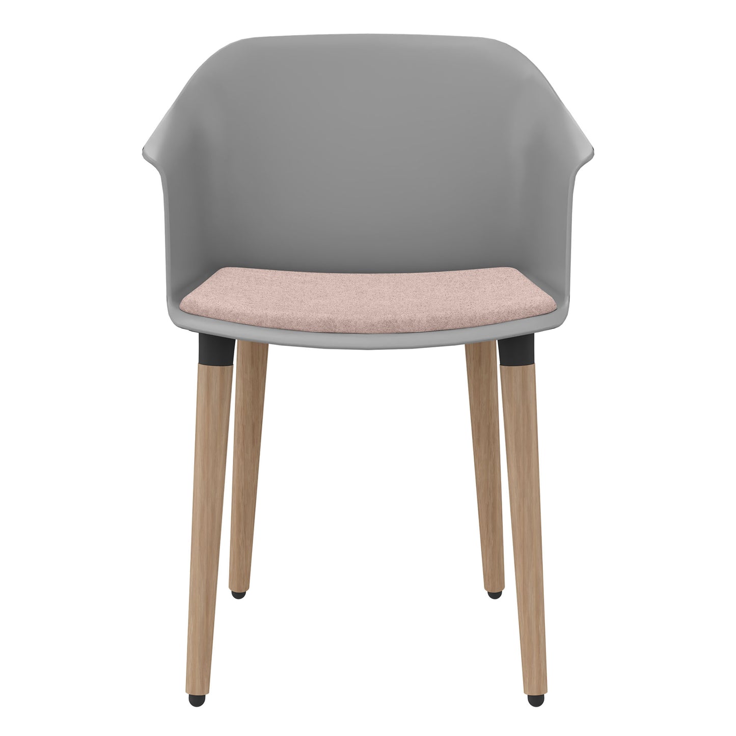 POLYTONE-C Visiteur et président de la conférence | Cadre en bois massif, gris couleur