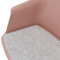 POLYTONE-C Besucher- und Konferenzstuhl, Farbe Altrosa - 10 Thumbnail Image