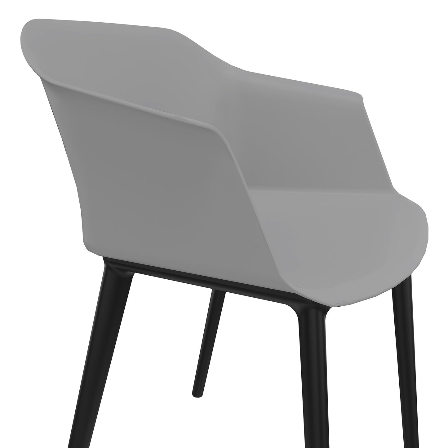 POLYTONE-C Visiteur et président de conférence, Color Grey