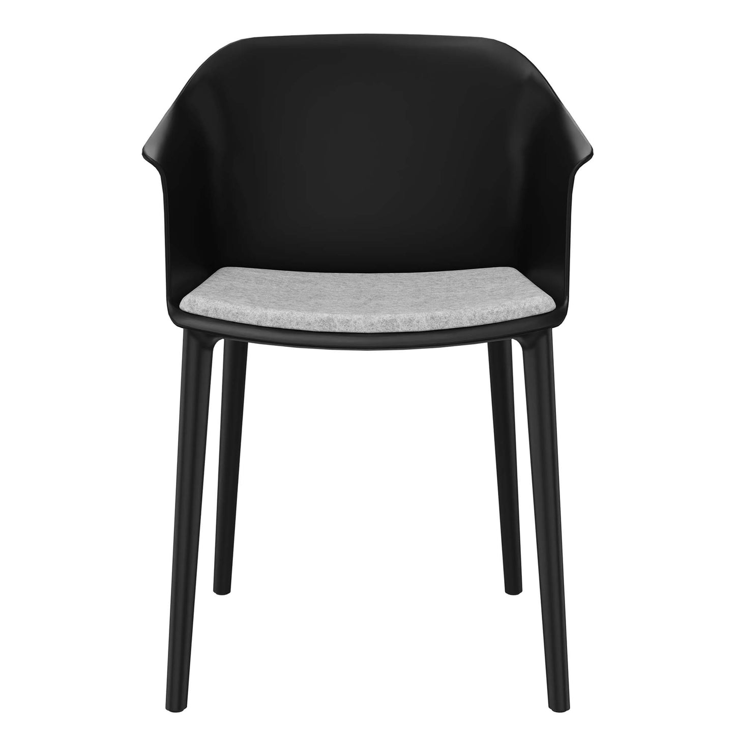 POLYTONE-C visitor and conference chair, color black