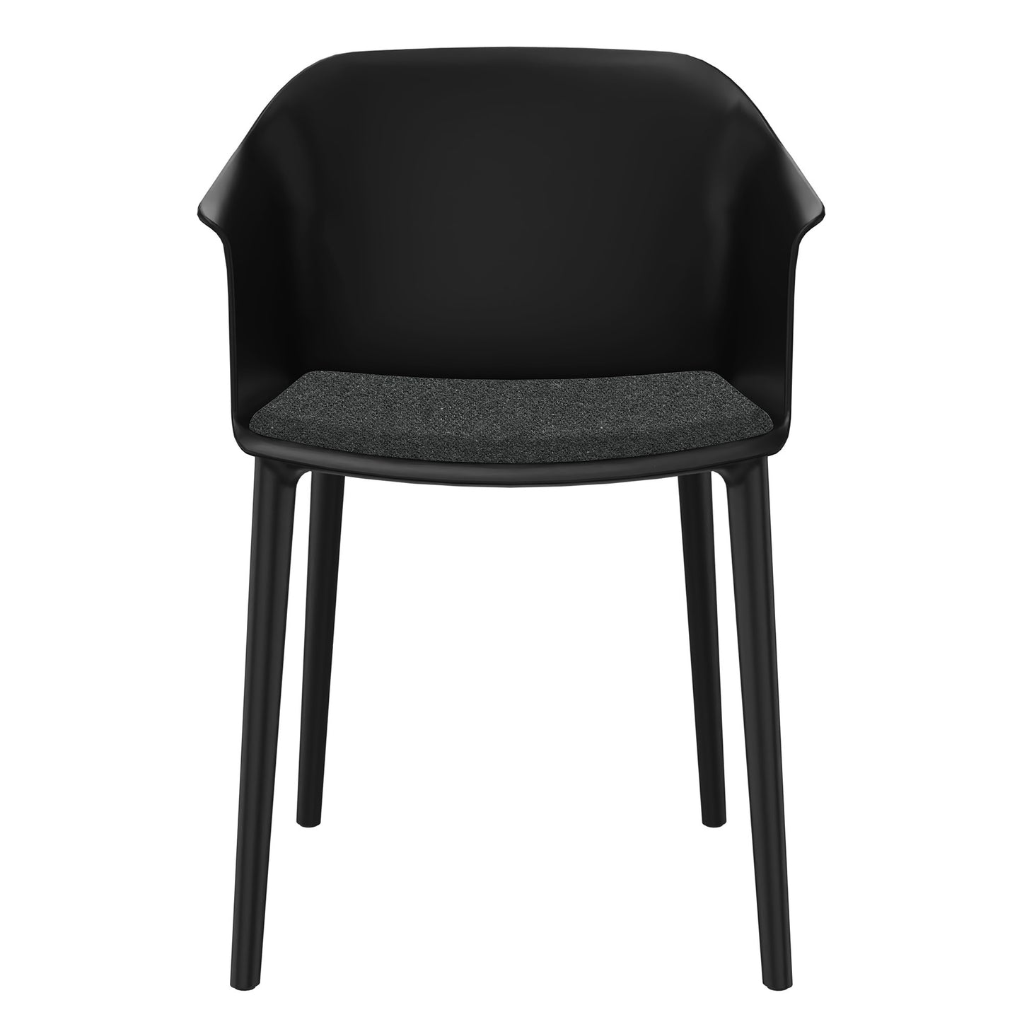 POLYTONE-C visitor and conference chair, color black