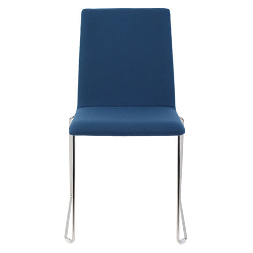 MOON visitor chair | Sled base, padded seat, cover materials BERTA / LUCIA / VELITO / SYNERGY