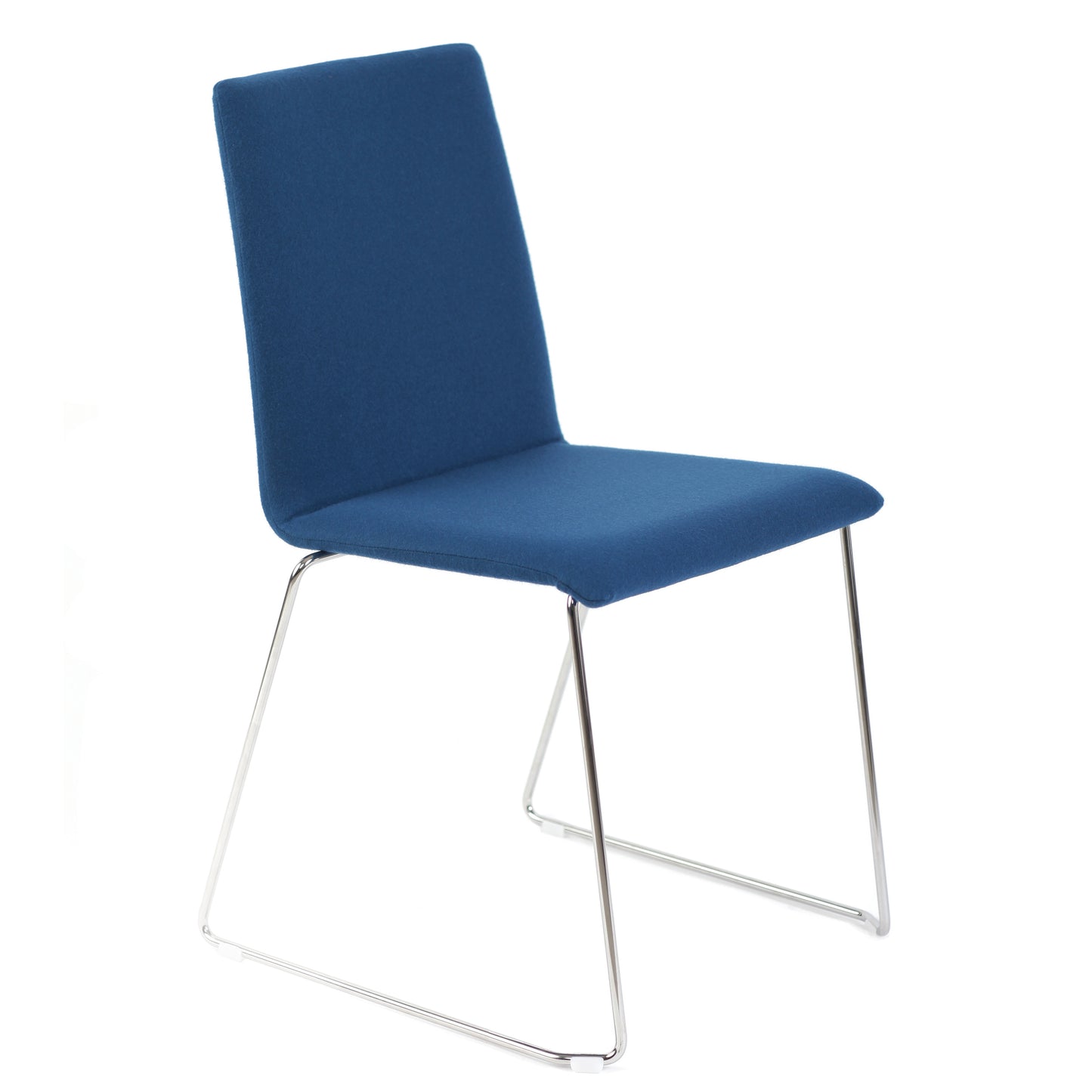 MOON visitor chair | Sled base, padded seat, cover materials BERTA / LUCIA / VELITO / SYNERGY