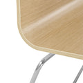 MOON WOOD Besucherstuhl | Kufengestell, Sitzfläche aus Massivholz - 3 Thumbnail Image