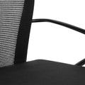 VIENA Chaise visiteur | À roulettes, noir / argent - 13 Thumbnail Image