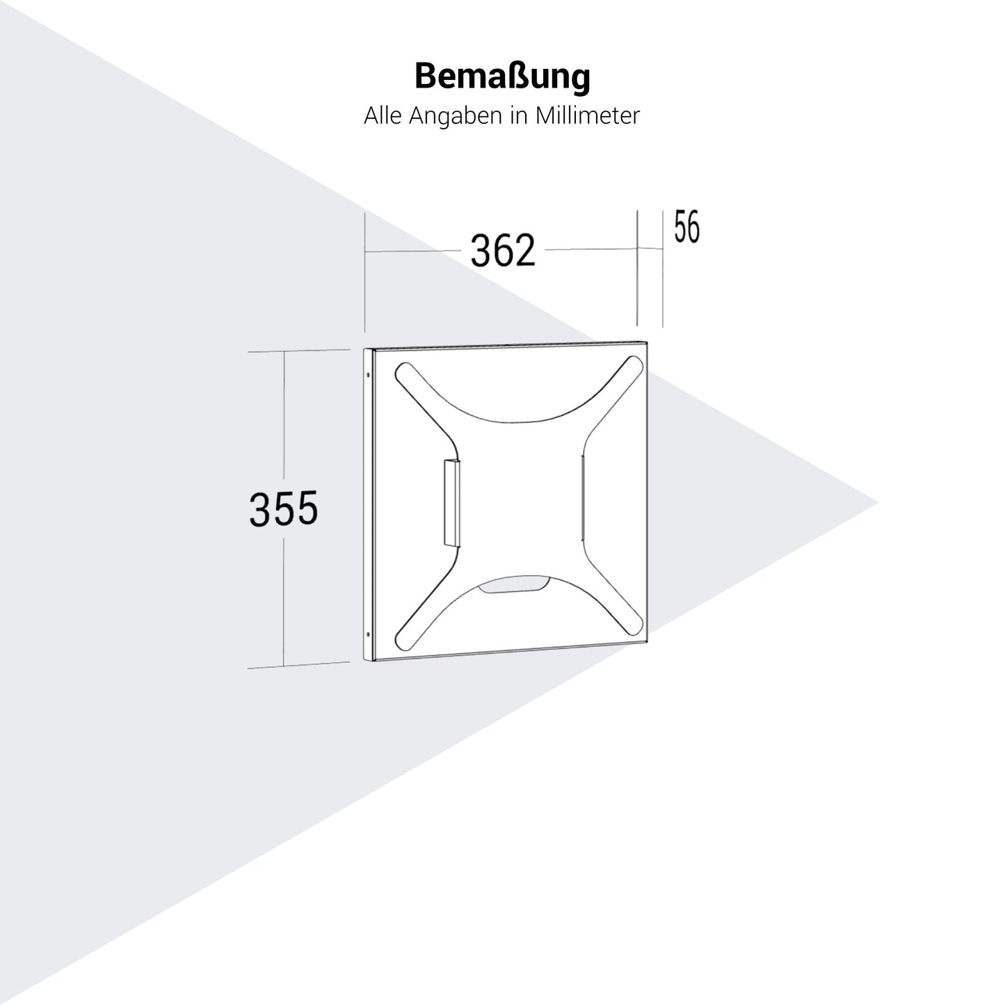 ATELLA screen mount | 362x355