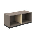 CHOICE Bibliothèque | 1 OH, 1000 x 410 mm, gris cubanit / chêne sable - 2 Thumbnail Image