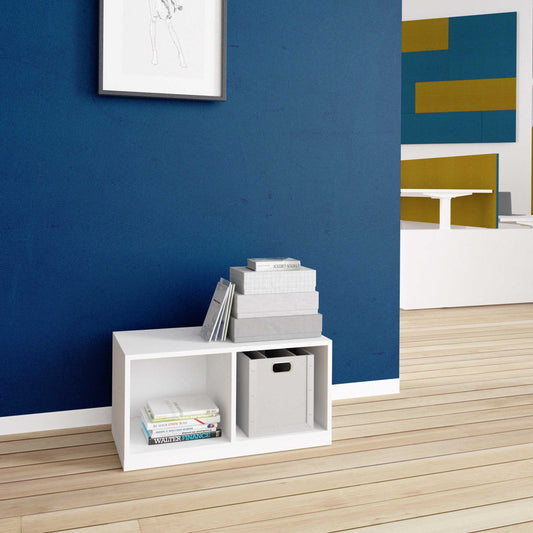 CHOICE Bücherregal | 1 OH, 800 x 410 mm, Weiss