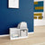 CHOICE Bücherregal | 1 OH, 800 x 410 mm, Weiss