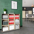 CHOICE bookshelf | 3 OH, 1200 x 1115 mm, cubanite gray / sand ash - 1 Thumbnail Image