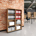 CHOICE Scaffale per libri | 4 OH, 1000 x 1465 mm, rovere ambra - 1 Thumbnail Image