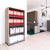 CHOICE Bücherregal | 4 OH, 800 x 1465 mm, Nordeiche grau / Cubanitgrau