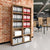 CHOICE bookshelf | 5 OH, 1000 x 1820 mm, amber oak