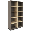 CHOICE Scaffale per libri | 5 OH, 1000 x 1820 mm, grigio cubanite / frassino sabbia - 2 Thumbnail Image