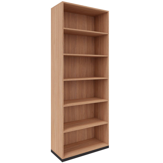 CHOICE Bücherregal | 6 OH, 800 x 2170 mm, Bernsteineiche