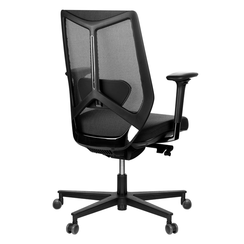 MESH 6 sedia oscillante per ufficio | Supporto Lordost, Mesh Back, Black