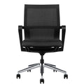 PROV office swivel chair | Breathable mesh back, rocker mechanism, black - 6 Thumbnail Image