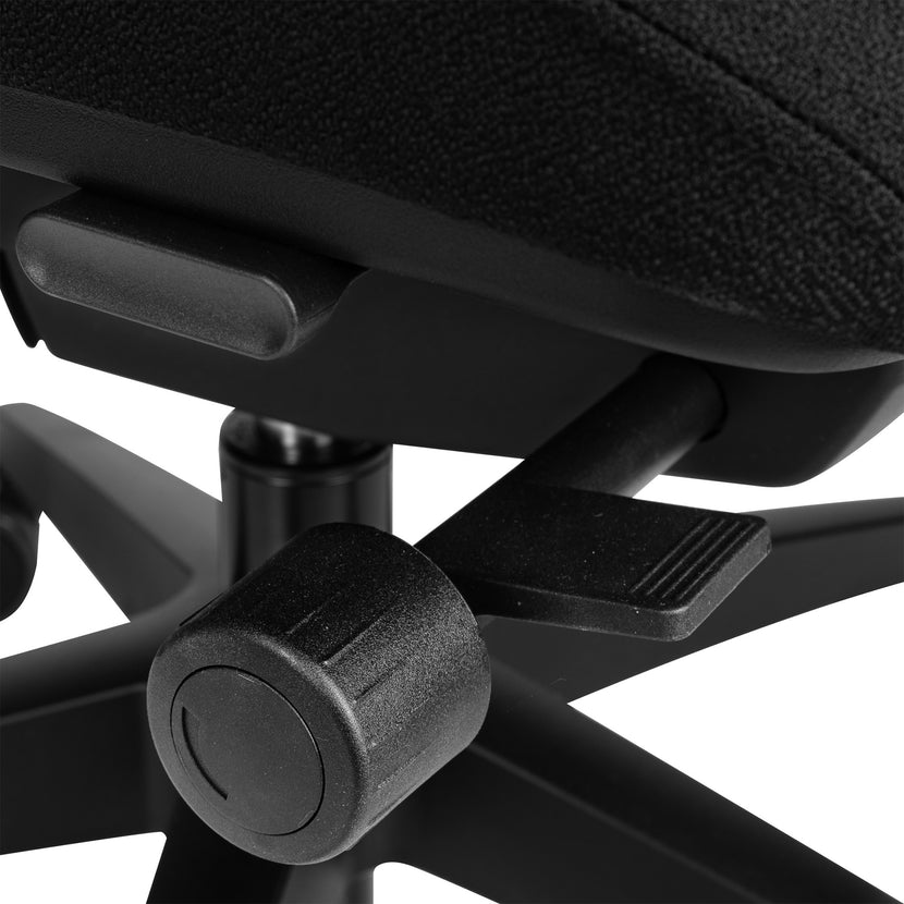 SURF office swivel chair | Synchronous mechanism, 3D armrests, cappuccino / cotton gray