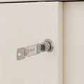 Armadio con ante scorrevoli CHOICE | 2 ripiani, 1600 x 740 mm, acero - 7 Thumbnail Image