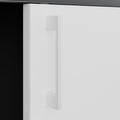 Armoire à portes coulissantes CHOICE | 2 OH, 1600 x 740 mm, anthracite / blanc - 6 Thumbnail Image