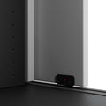 Armoire à portes coulissantes CHOICE | 2 OH, 1600 x 740 mm, anthracite / blanc - 10 Thumbnail Image