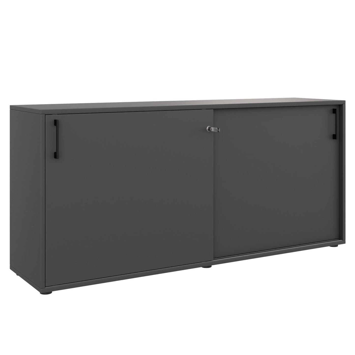 CHOICE Schiebetürenschrank | 2 OH, 1600 x 740 mm, Anthrazit