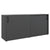 CHOICE Schiebetürenschrank | 2 OH, 1600 x 740 mm, Anthrazit