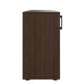 CHOICE sliding door wardrobe | 2 OH, 1600 x 740 mm, walnut - 4 Thumbnail Image