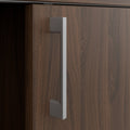 CHOICE sliding door wardrobe | 2 OH, 1600 x 740 mm, walnut - 6 Thumbnail Image