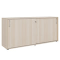 CHOICE sliding door wardrobe | 2 OH, 1600 x 740 mm, sand ash - 1 Thumbnail Image