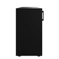CHOICE sliding door wardrobe | 2 shelves, 1600 x 740 mm, black - 4 Thumbnail Image