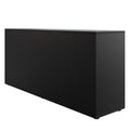 CHOICE sliding door wardrobe | 2 shelves, 1600 x 740 mm, black - 5 Thumbnail Image