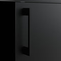 CHOICE sliding door wardrobe | 2 shelves, 1600 x 740 mm, black - 6 Thumbnail Image