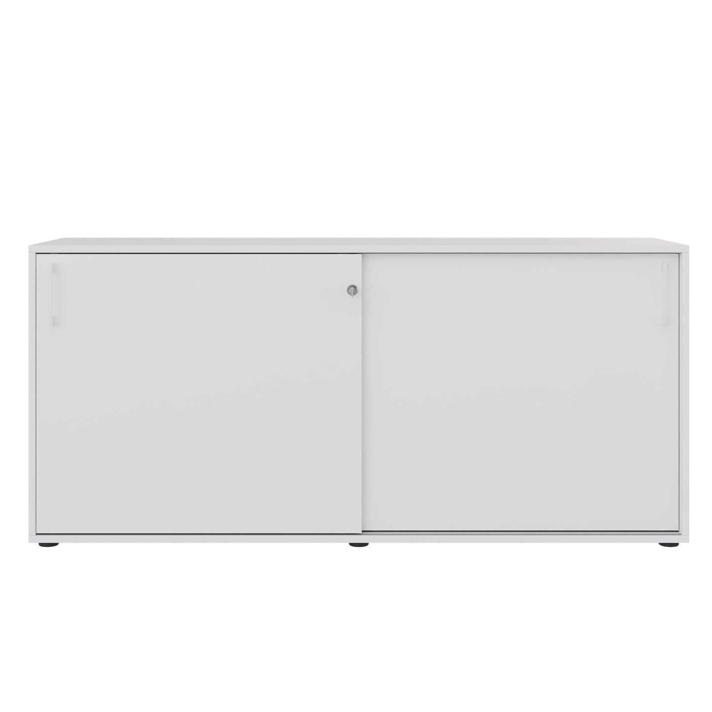 CHOICE Schiebetürenschrank | 2 OH, 1600 x 740 mm, Weiß
