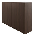 CHOICE sliding door wardrobe | 3 OH, 1600 x 1095 mm, walnut - 5 Thumbnail Image