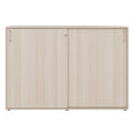 CHOICE sliding door wardrobe | 3 OH, 1600 x 1095 mm, sand ash - 3 Thumbnail Image