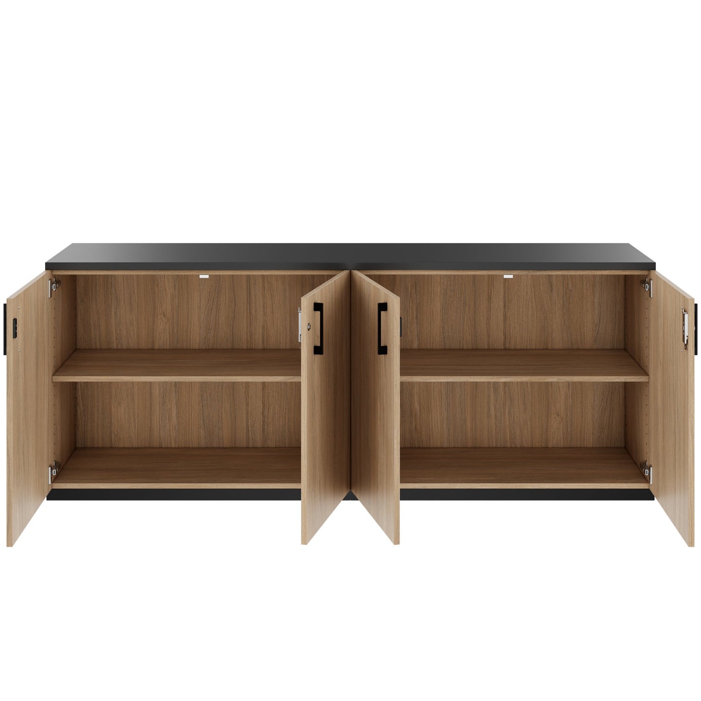 CHOICE Cupboard set | 2OH, 2000 x 785 mm, amber oak