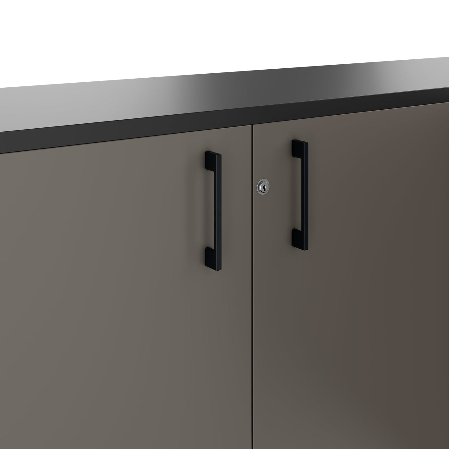 CHOICE Cupboard set | 2OH, 2000 x 785 mm, cubanite gray