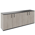 CHOICE Ensemble d’armoires | 2OH, 2000 x 785 mm, chêne nordique gris - 1 Thumbnail Image