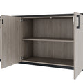 CHOICE Ensemble d’armoires | 2OH, 2000 x 785 mm, chêne nordique gris - 8 Thumbnail Image