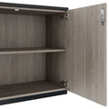 CHOICE Ensemble d’armoires | 2OH, 2000 x 785 mm, chêne nordique gris - 7 Thumbnail Image