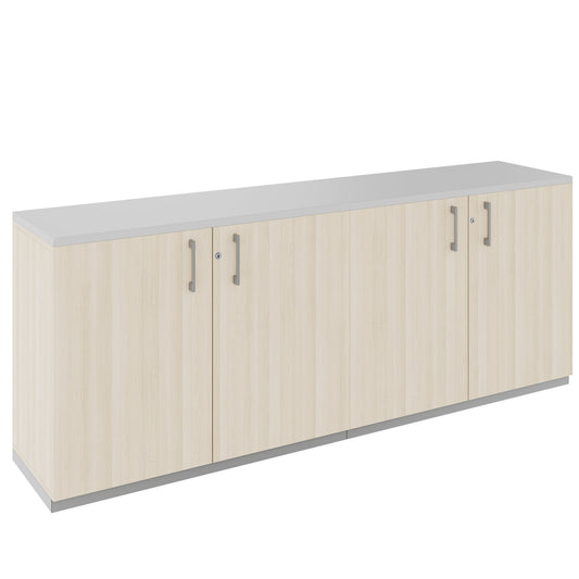 CHOICE Set di armadietti | 2oh, 2000 x 785 mm, cenere di sabbia