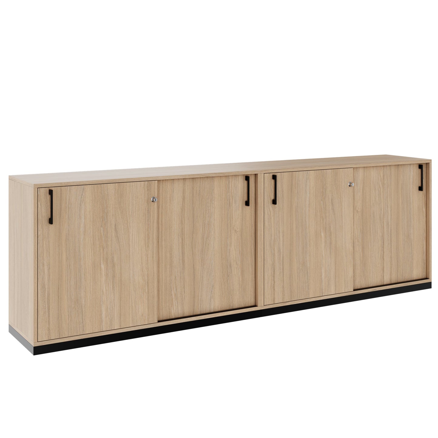 CHOICE Ensemble de placards | 2OH, 2400 x 760 mm, chêne ambre