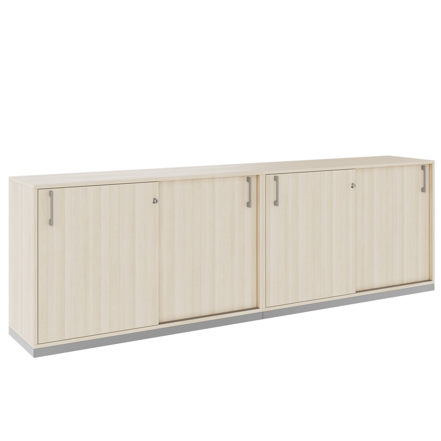 CHOICE Ensemble de placards | 2OH, 2400 x 760 mm, cendres de sable