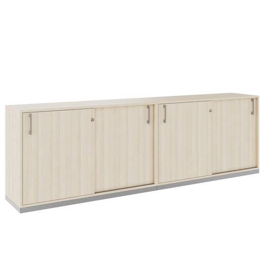 CHOICE Set di armadietti | 2oh, 2400 x 760 mm, cenere di sabbia