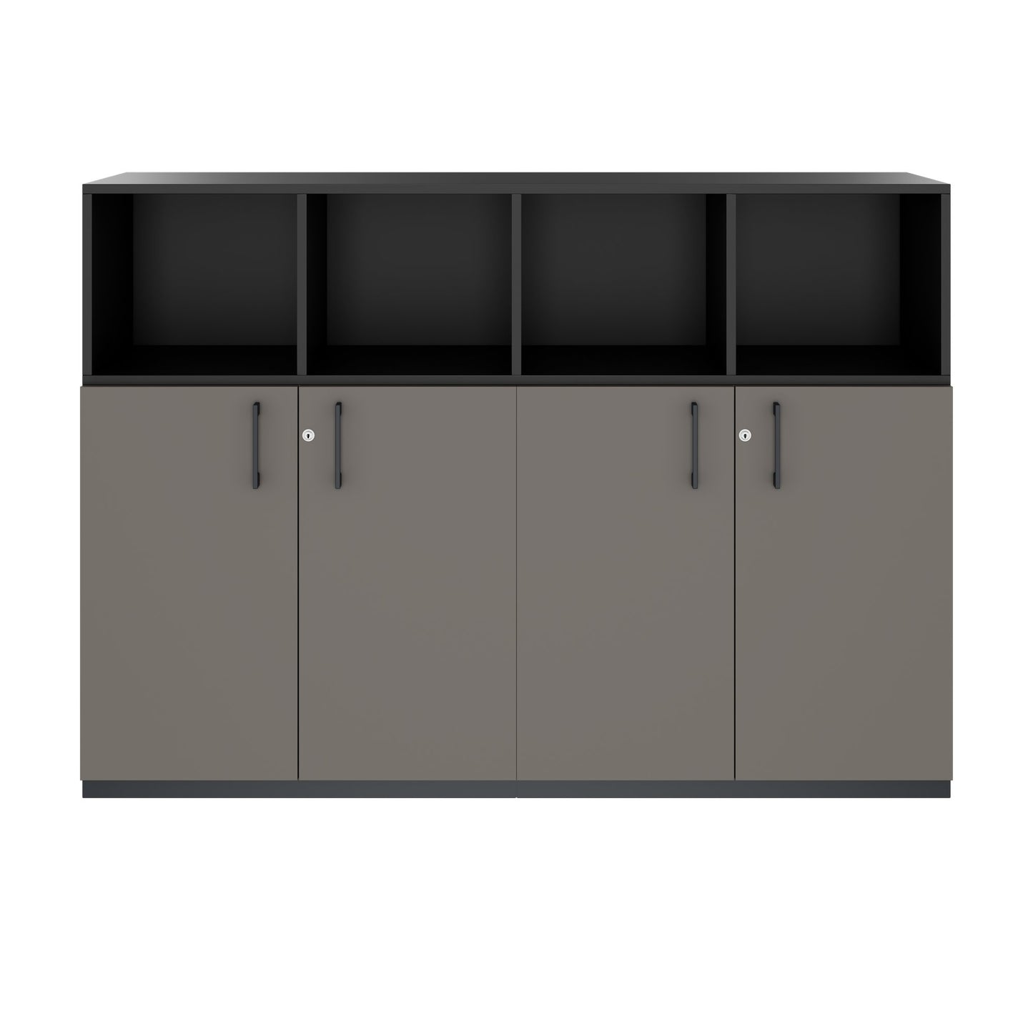 CHOICE Schrankset | 3OH, 1600 x 1130 mm, Cubanitgrau