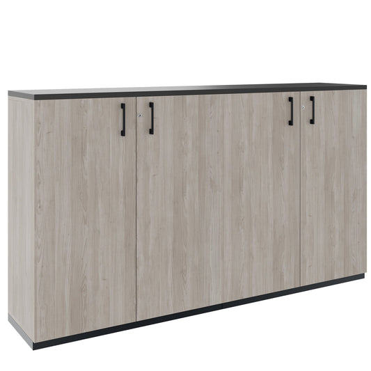 CHOICE Schrankset | 3OH, 2000 x 1140 mm, Nordeiche grau