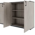CHOICE Cabinet set | 3OH, 2000 x 1140 mm, Nordic oak grey - 3 Thumbnail Image