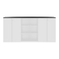 CHOICE Cabinet set | 3 OH, 2400 x 1140 mm, White - 3 Thumbnail Image