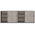CHOICE Cupboard set | 3Oh, 3200 x 1115 mm, north oak gray - 4 Thumbnail Image